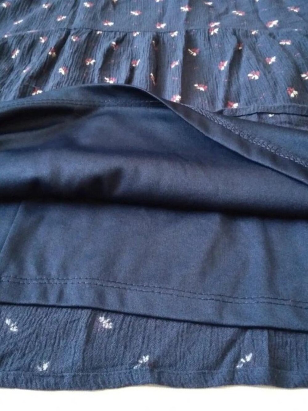 Floral Print Embroidered